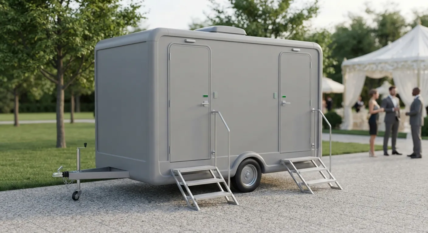 2 Stall Restroom Trailer in Berkeley, CA