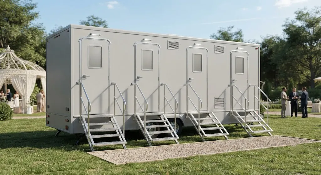 4 Stall Restroom Trailer in Berkeley, CA