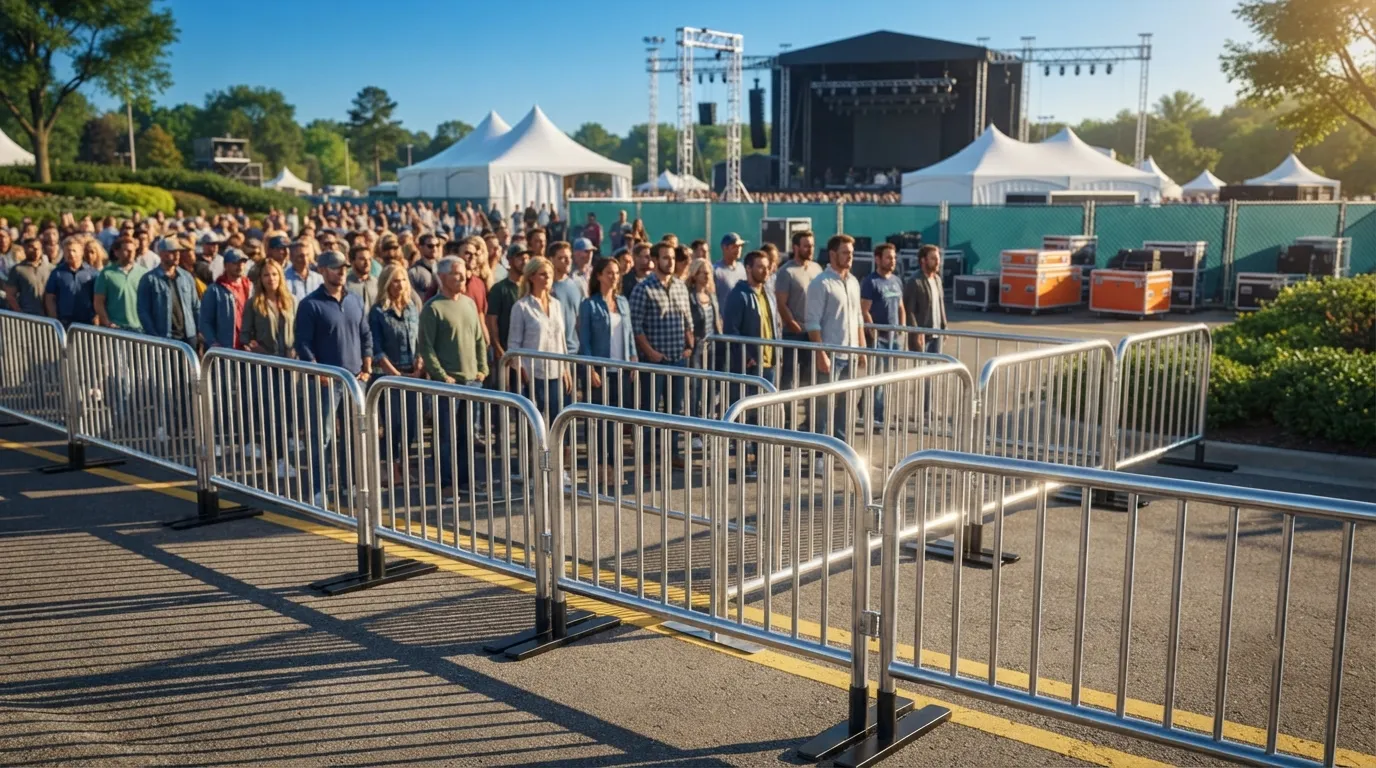 Crowd Control Barrier Rental in Berkeley, CA