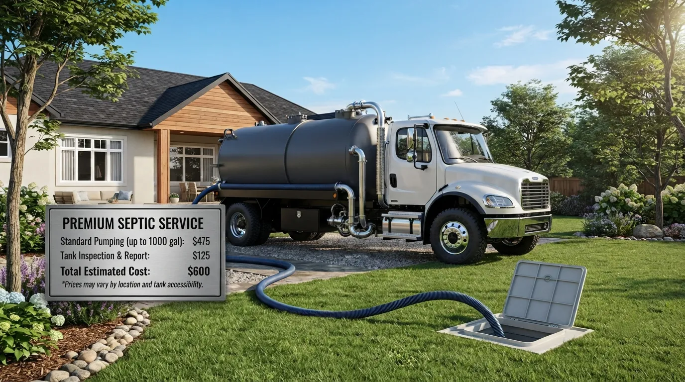 Septic Tank Pumping Cost in Berkeley, CA